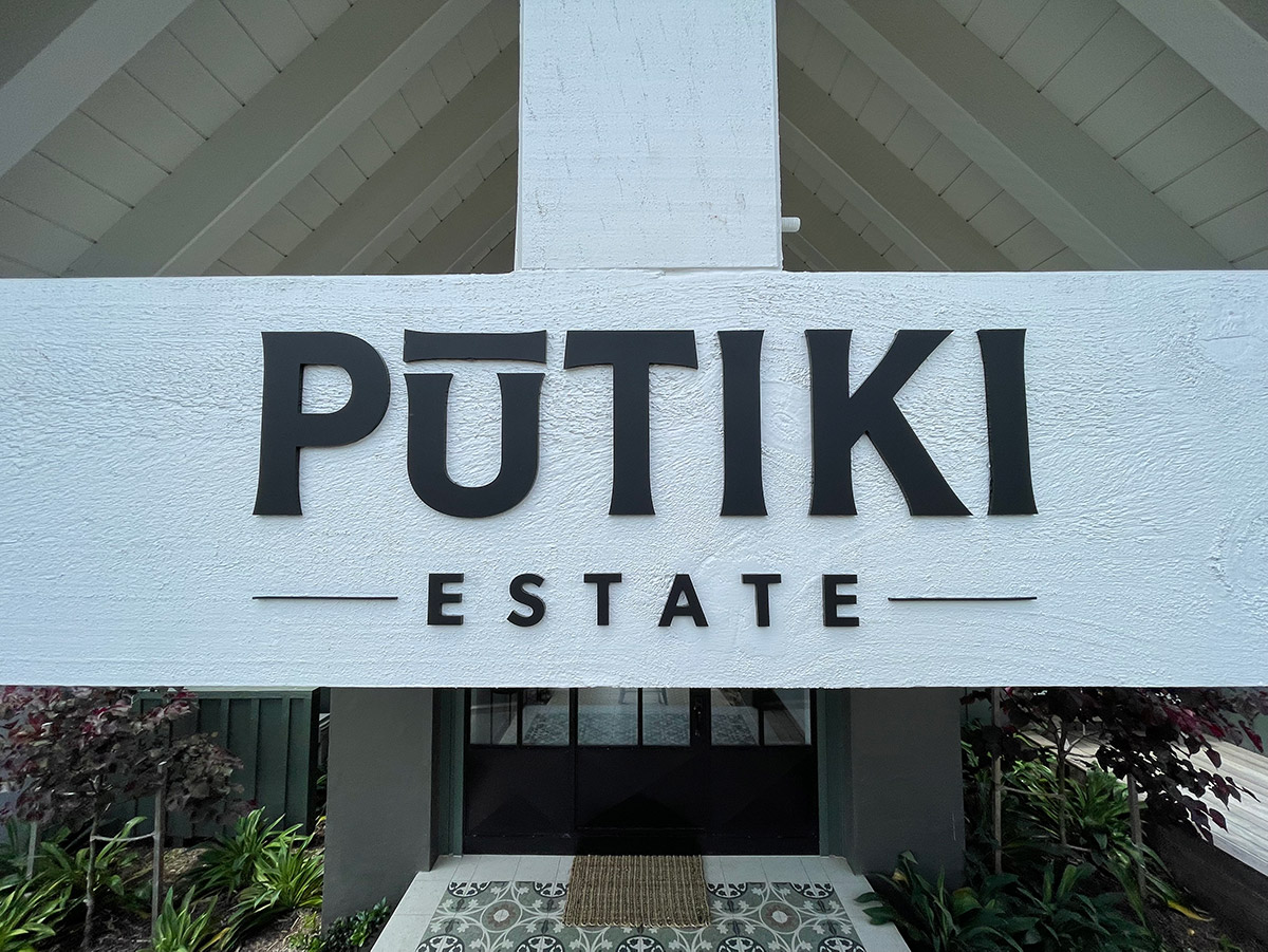 Putiki Estate - 3D Lettering